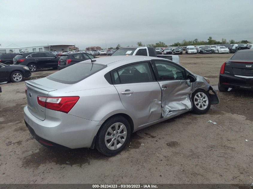 2015 KIA RIO LX - KNADM4A31F6496595