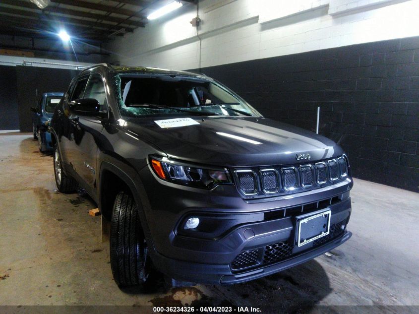 2022 JEEP COMPASS LATITUDE LUX - 3C4NJDFB4NT231271