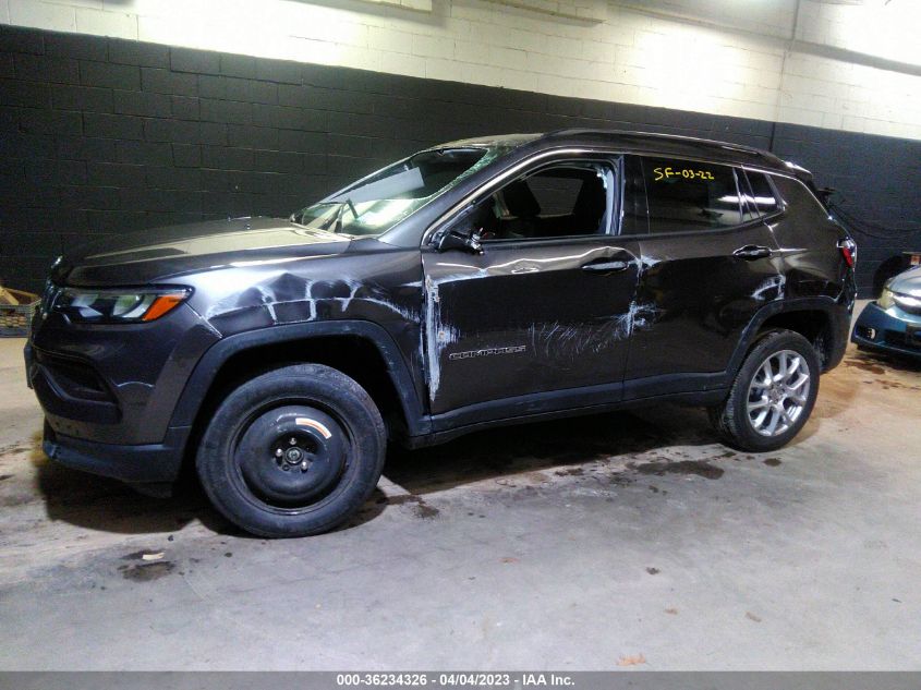 2022 JEEP COMPASS LATITUDE LUX - 3C4NJDFB4NT231271