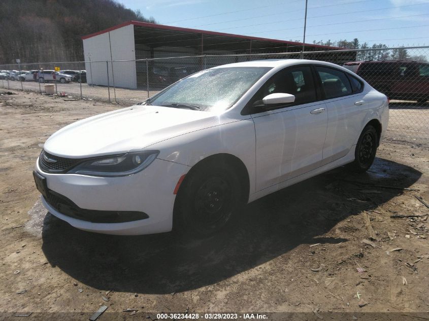 2015 CHRYSLER 200 S - 1C3CCCBG1FN633784