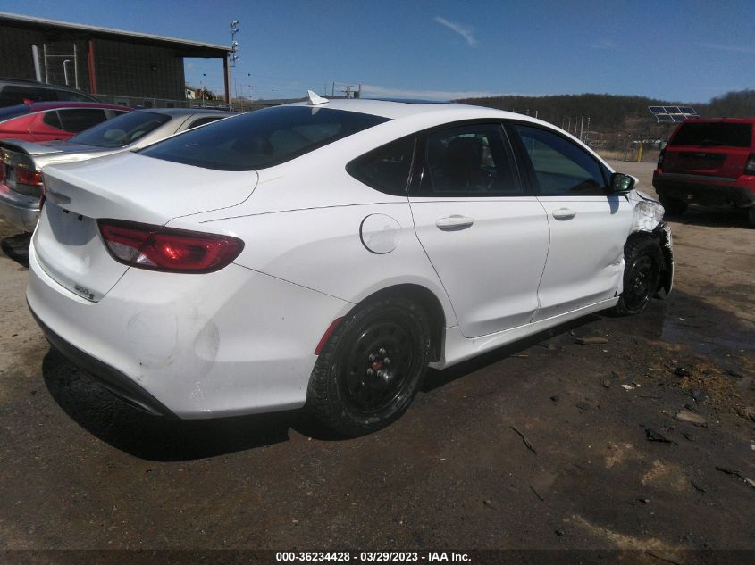 2015 CHRYSLER 200 S - 1C3CCCBG1FN633784