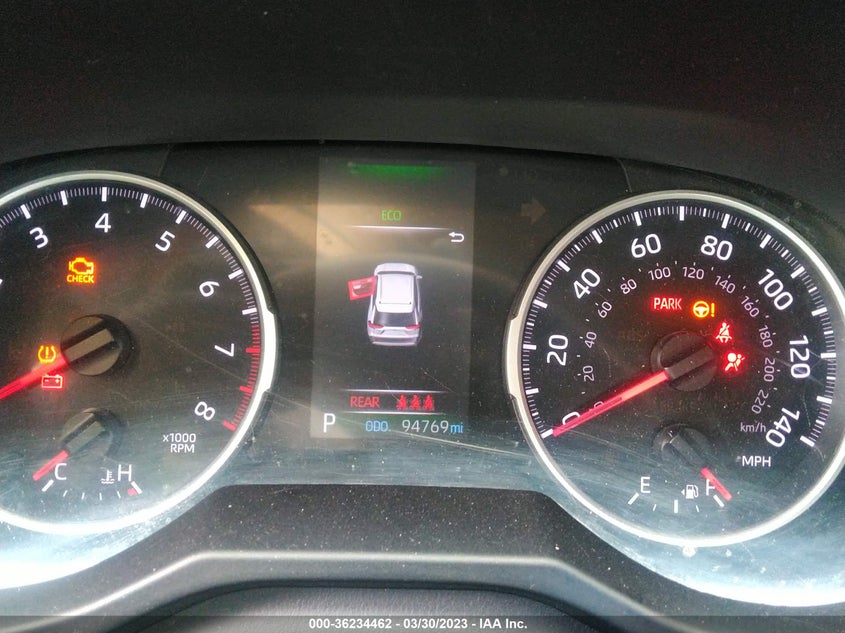 VIN 2T3H1RFV4LC055978 2020 TOYOTA RAV4 LE