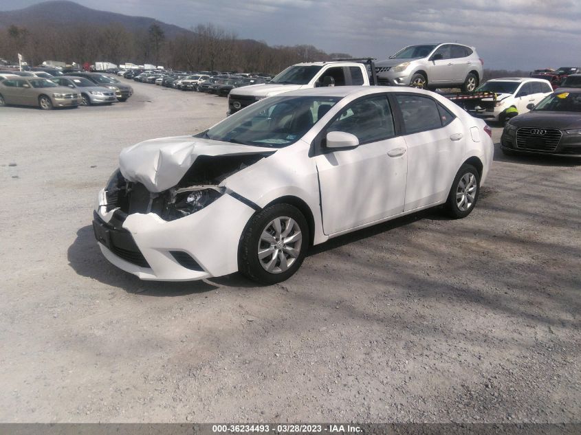 2014 TOYOTA COROLLA L/LE/S/S PLUS/LE PLUS - 2T1BURHE9EC059885