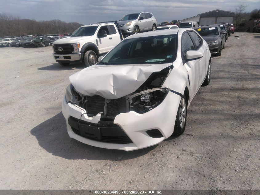 2014 TOYOTA COROLLA L/LE/S/S PLUS/LE PLUS - 2T1BURHE9EC059885