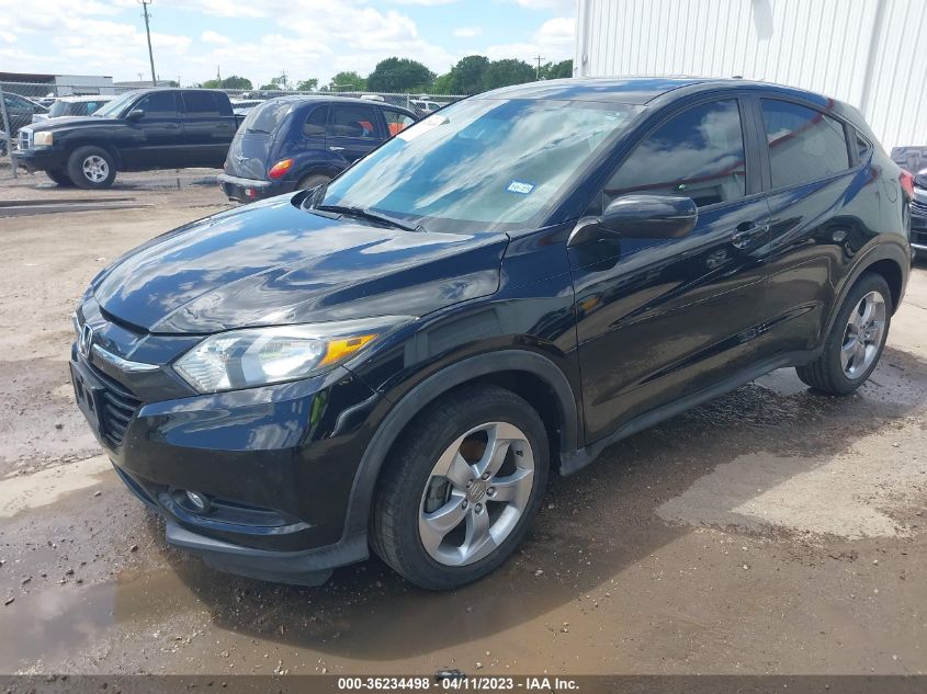 2016 HONDA HR-V EX - 3CZRU5H5XGM737460