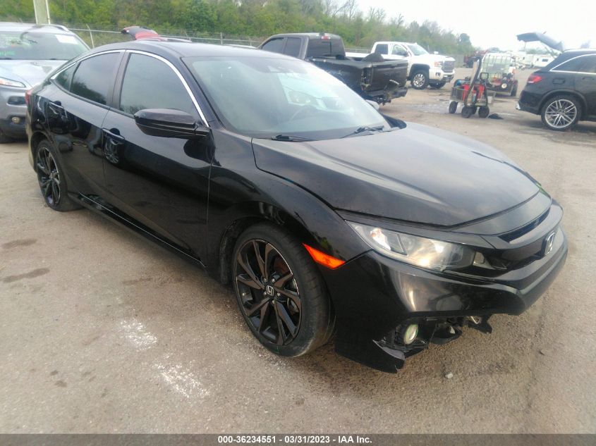 2019 HONDA CIVIC SEDAN SPORT - 19XFC2F86KE040295