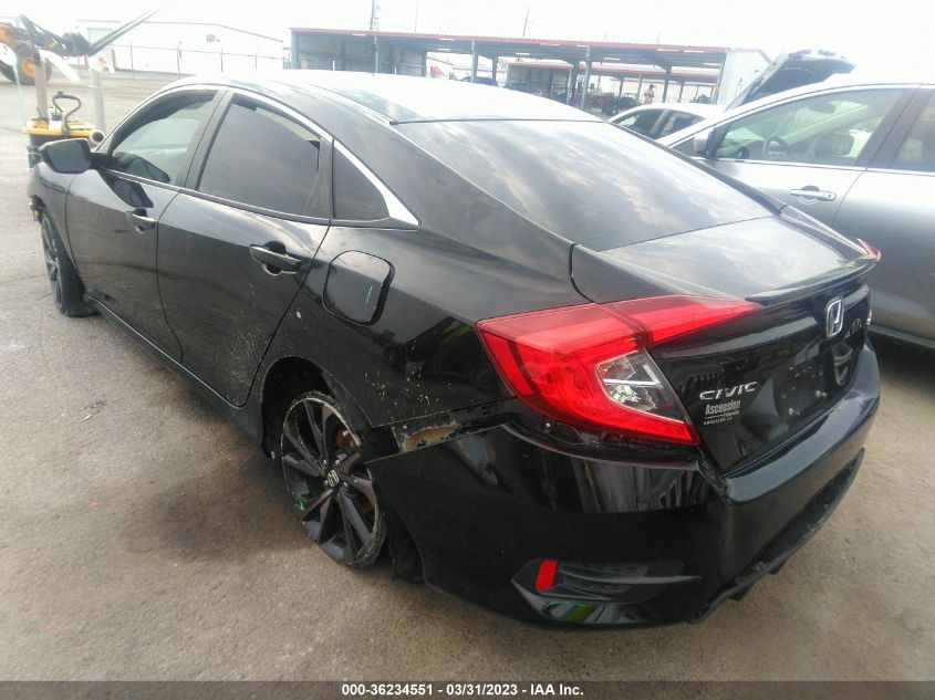 2019 HONDA CIVIC SEDAN SPORT - 19XFC2F86KE040295