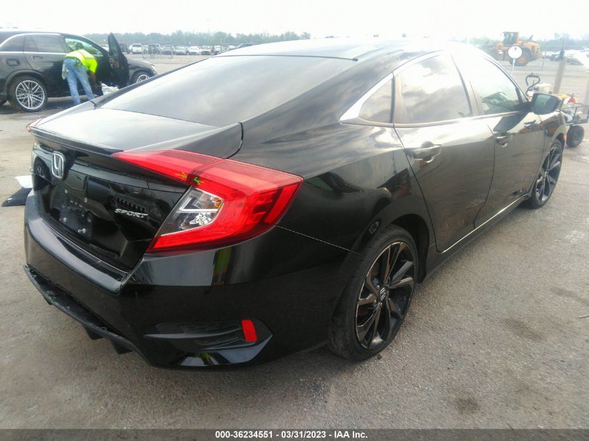 2019 HONDA CIVIC SEDAN SPORT - 19XFC2F86KE040295