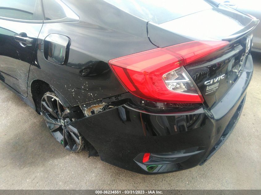 2019 HONDA CIVIC SEDAN SPORT - 19XFC2F86KE040295
