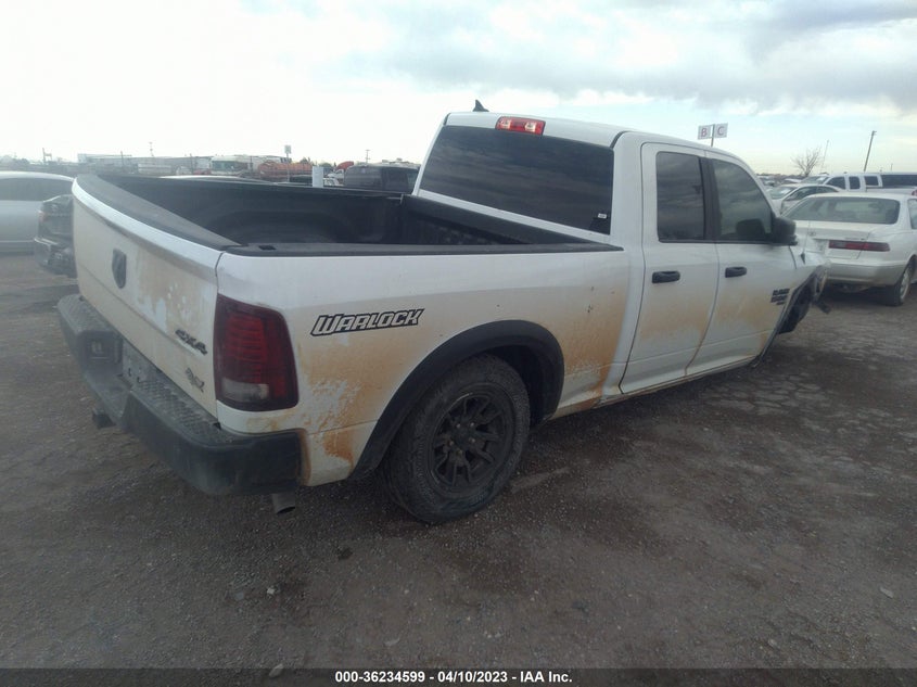 VIN 1C6RR7GG6MS584365 2021 RAM 1500 CLASSIC WARLOCK
