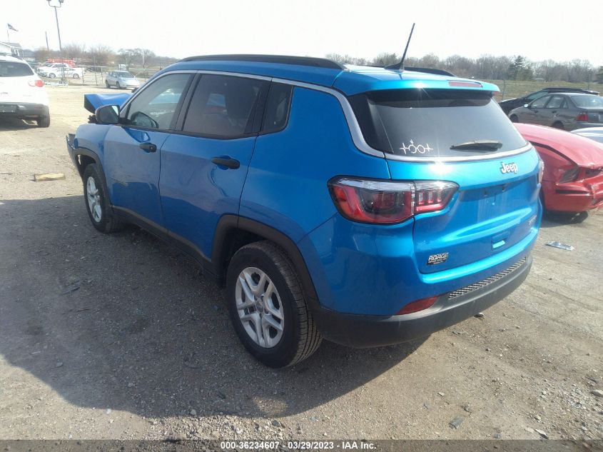 2019 JEEP COMPASS SPORT - 3C4NJCAB9KT677705