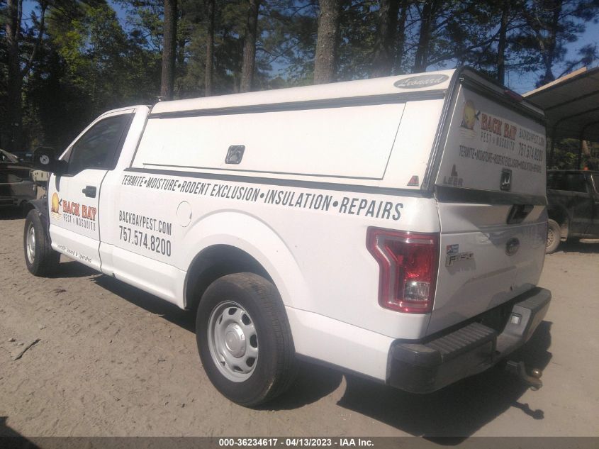 2017 FORD F-150 XL/XLT - 1FTMF1C85HKE07254