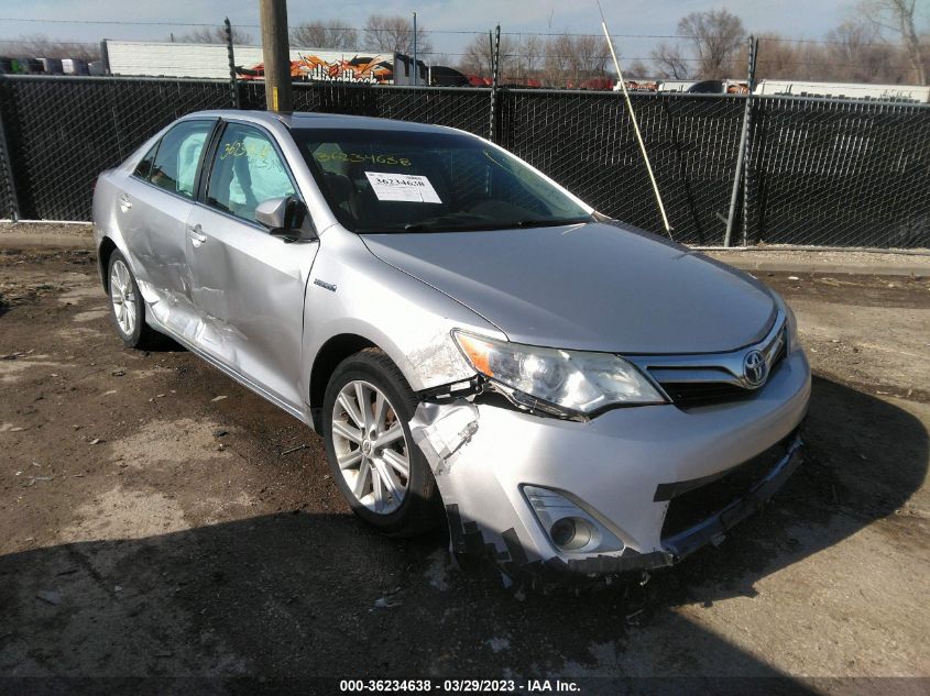 2013 TOYOTA CAMRY HYBRID LE/XLE - 4T1BD1FK2DU064482
