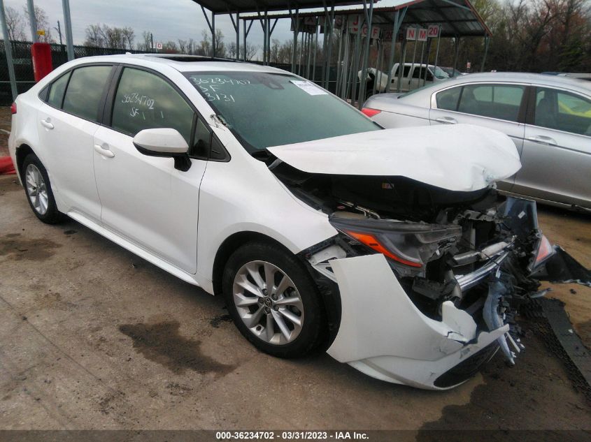 2020 TOYOTA COROLLA LE - JTDHPRAE1LJ068044