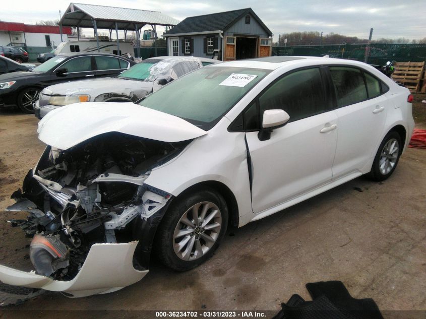 2020 TOYOTA COROLLA LE - JTDHPRAE1LJ068044