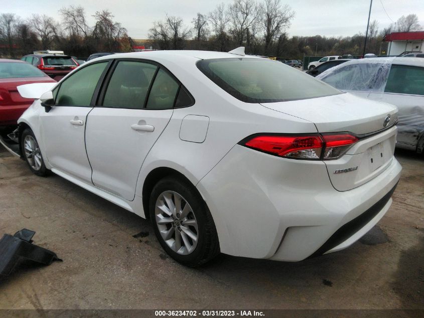 2020 TOYOTA COROLLA LE - JTDHPRAE1LJ068044