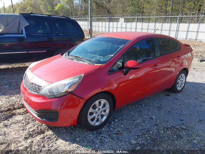 2013 KIA RIO LX - KNADM4A30D6295249