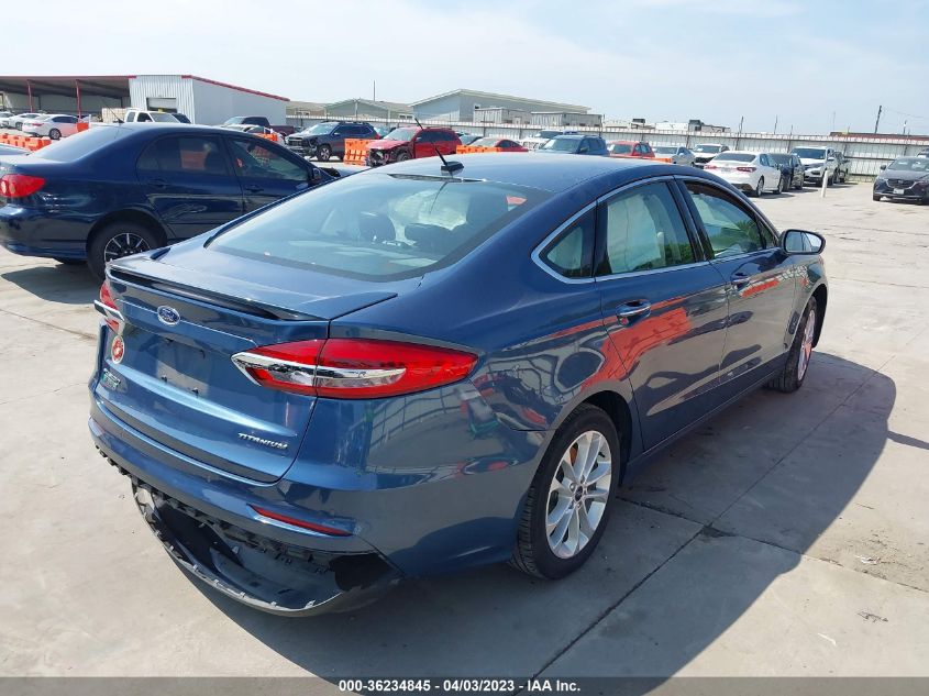 2019 FORD FUSION ENERGI TITANIUM - 3FA6P0SU1KR190597