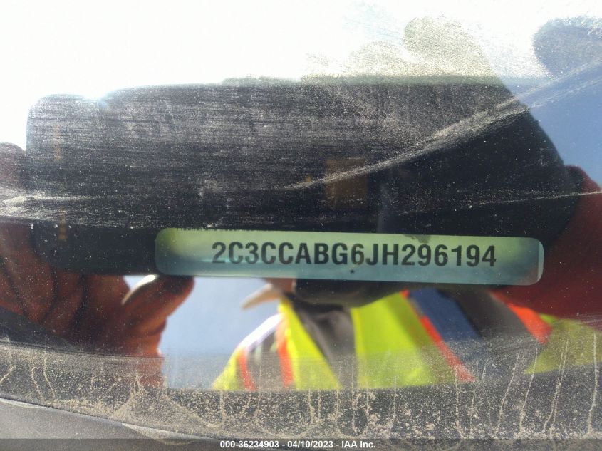 2018 CHRYSLER 300 300S - 2C3CCABG6JH296194