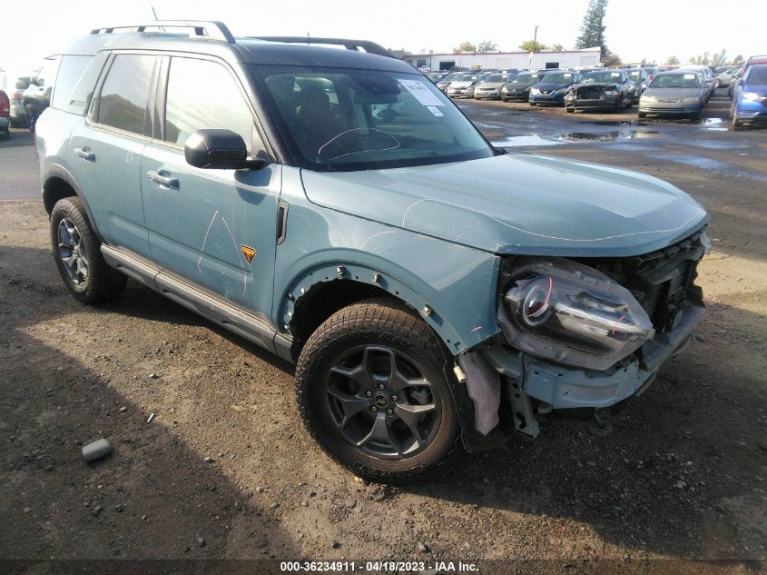2021 FORD BRONCO SPORT BADLANDS - 3FMCR9D98MRB06651