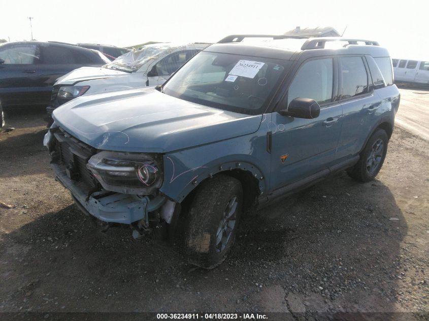 2021 FORD BRONCO SPORT BADLANDS - 3FMCR9D98MRB06651