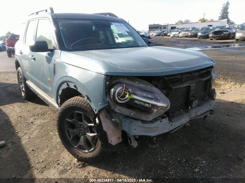 2021 FORD BRONCO SPORT BADLANDS - 3FMCR9D98MRB06651