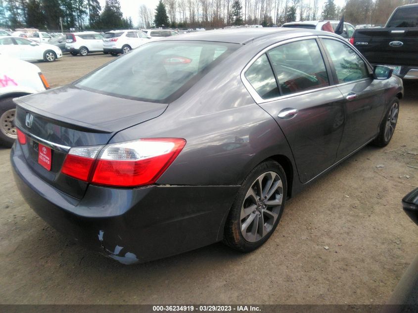 2014 HONDA ACCORD SEDAN SPORT - 1HGCR2E58EA241682