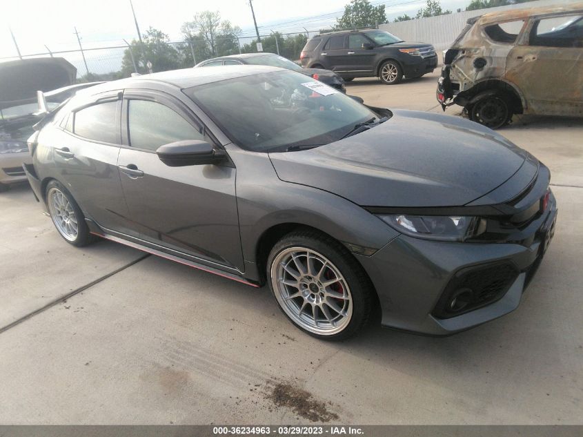 2017 HONDA CIVIC HATCHBACK SPORT - SHHFK7H44HU404502