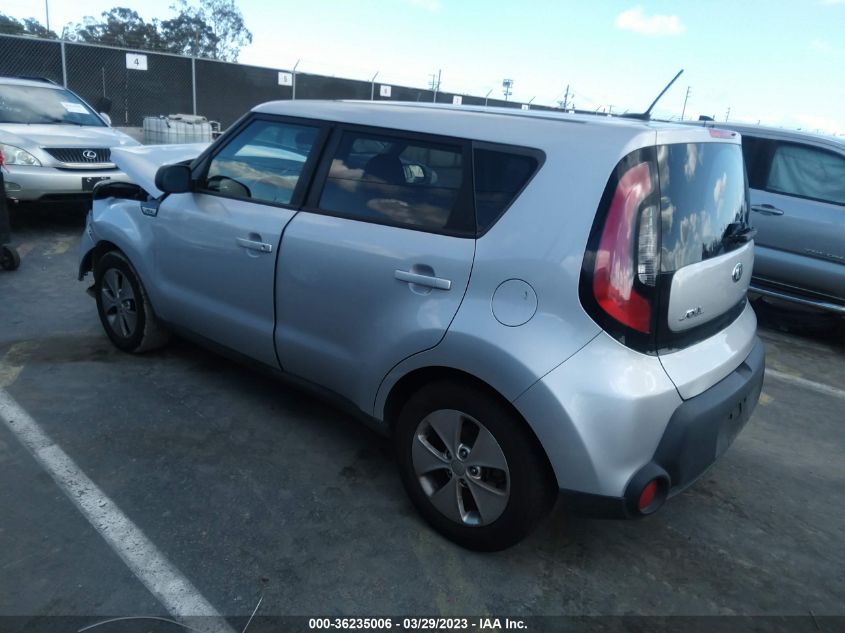 2015 KIA SOUL BASE - KNDJN2A2XF7804811