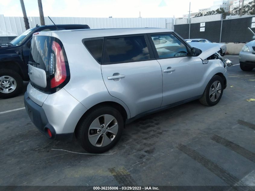 2015 KIA SOUL BASE - KNDJN2A2XF7804811