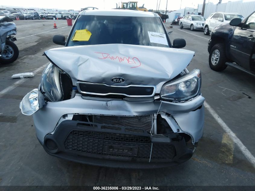 2015 KIA SOUL BASE - KNDJN2A2XF7804811