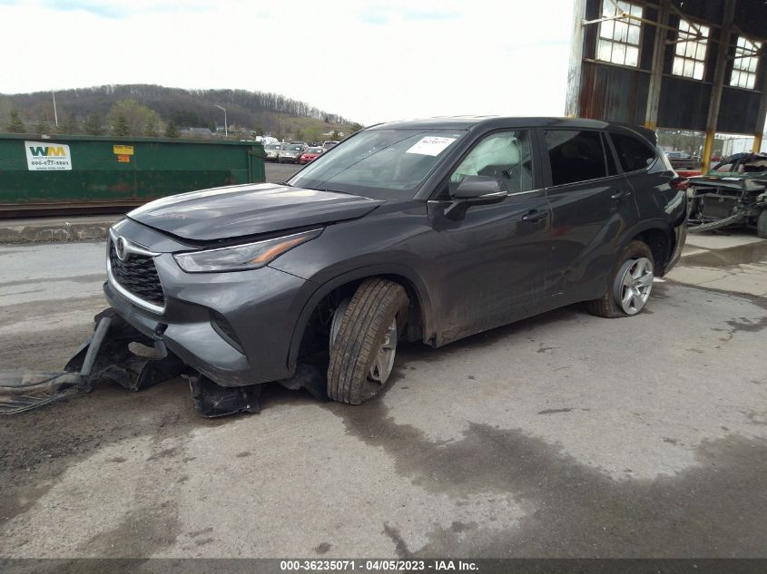 2023 TOYOTA HIGHLANDER L/LE/XLE/XSE/LIMITED - 5TDKDRAHXPS012606