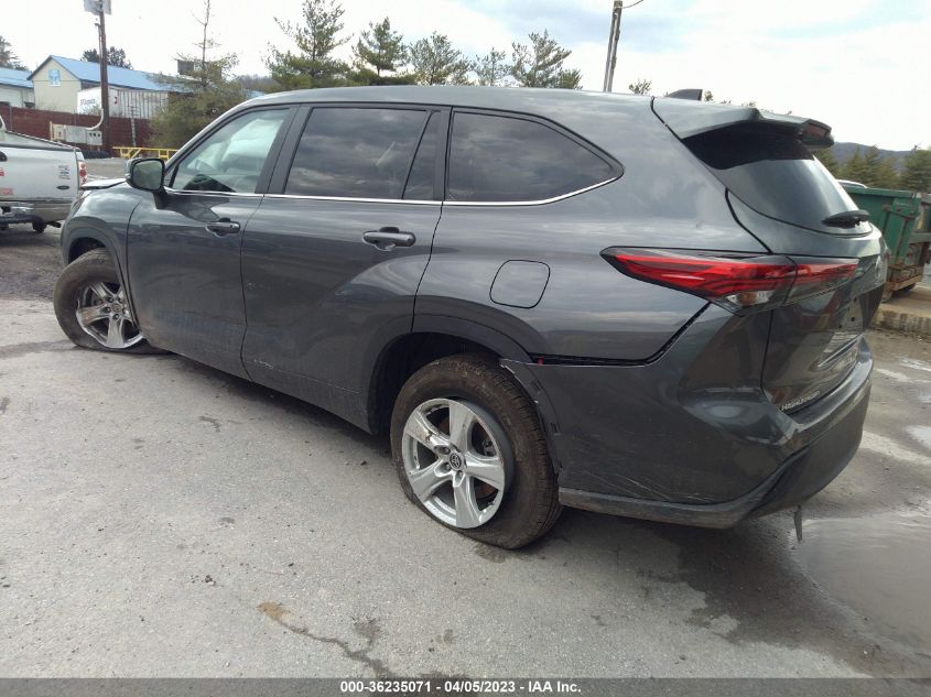 2023 TOYOTA HIGHLANDER L/LE/XLE/XSE/LIMITED - 5TDKDRAHXPS012606