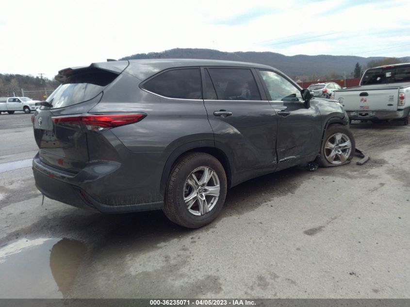 2023 TOYOTA HIGHLANDER L/LE/XLE/XSE/LIMITED - 5TDKDRAHXPS012606