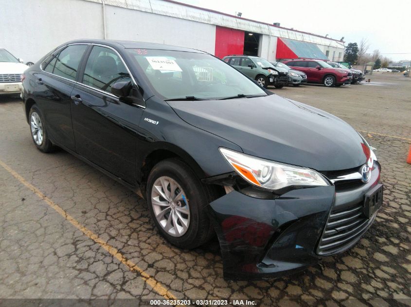 2016 TOYOTA CAMRY HYBRID LE/XLE/SE - 4T1BD1FK1GU180020
