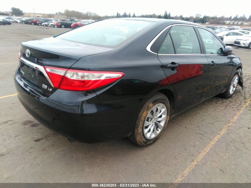 2016 TOYOTA CAMRY HYBRID LE/XLE/SE - 4T1BD1FK1GU180020