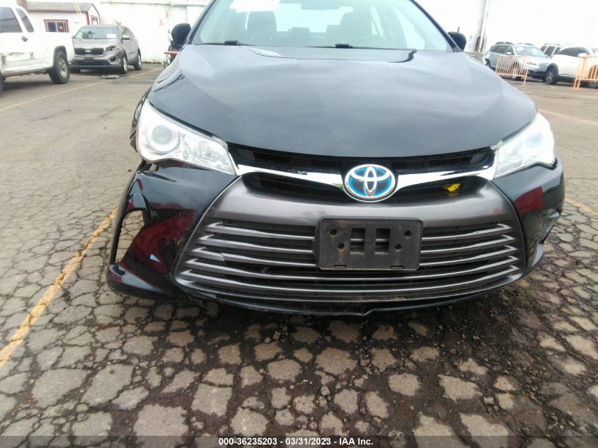 2016 TOYOTA CAMRY HYBRID LE/XLE/SE - 4T1BD1FK1GU180020