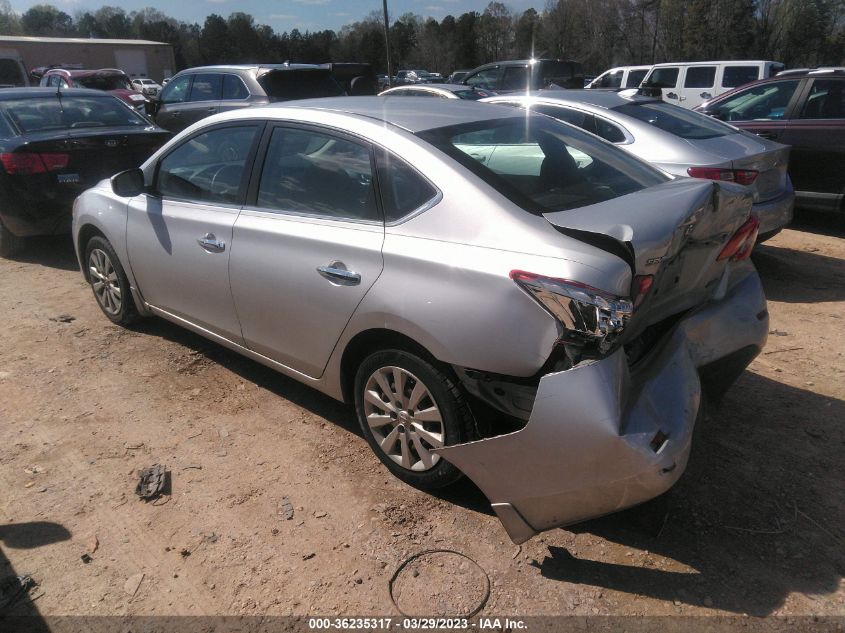 2013 NISSAN SENTRA S - 3N1AB7APXDL798389