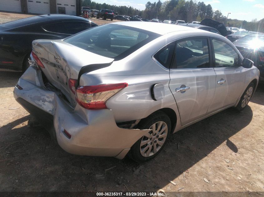 2013 NISSAN SENTRA S - 3N1AB7APXDL798389