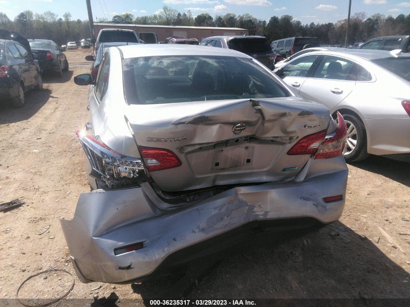 2013 NISSAN SENTRA S - 3N1AB7APXDL798389