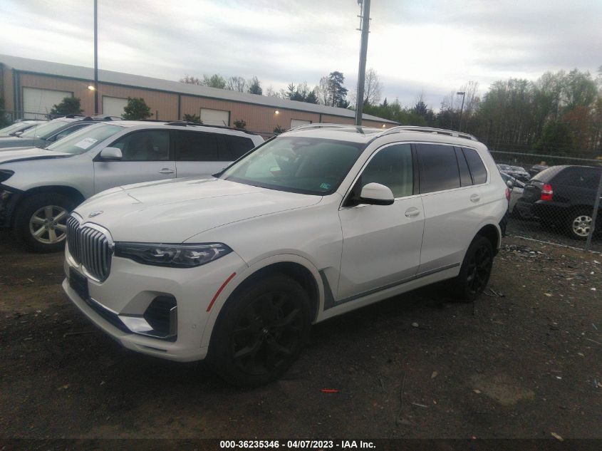 2021 BMW X7 XDRIVE40I - 5UXCW2C04M9D86606