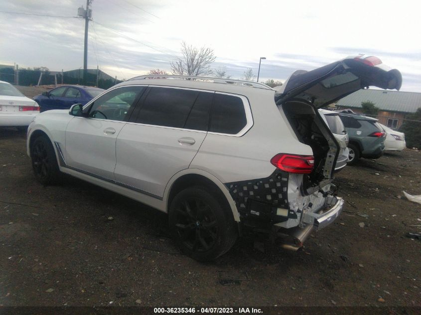 2021 BMW X7 XDRIVE40I - 5UXCW2C04M9D86606