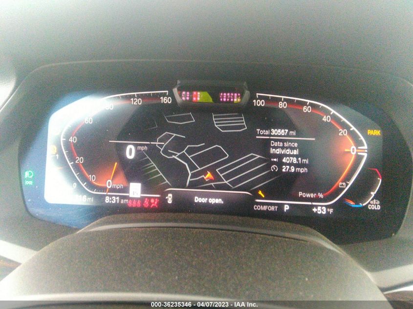 2021 BMW X7 XDRIVE40I - 5UXCW2C04M9D86606