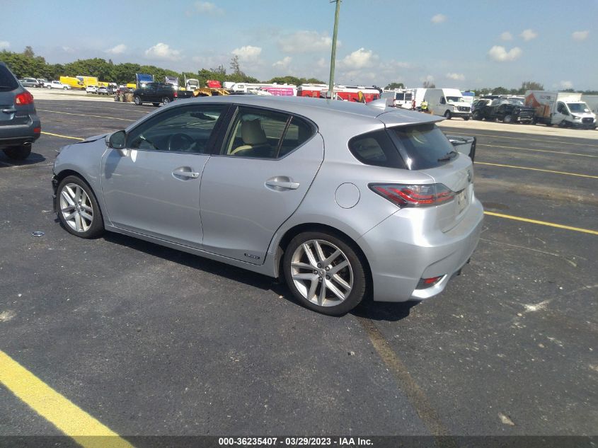 2015 LEXUS CT 200H HYBRID - JTHKD5BH3F2250423