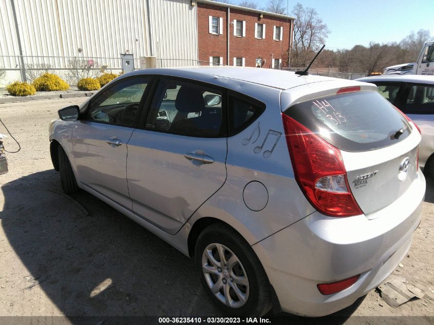 2013 HYUNDAI ACCENT GS - KMHCT5AE2DU121005