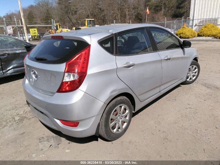 2013 HYUNDAI ACCENT GS - KMHCT5AE2DU121005