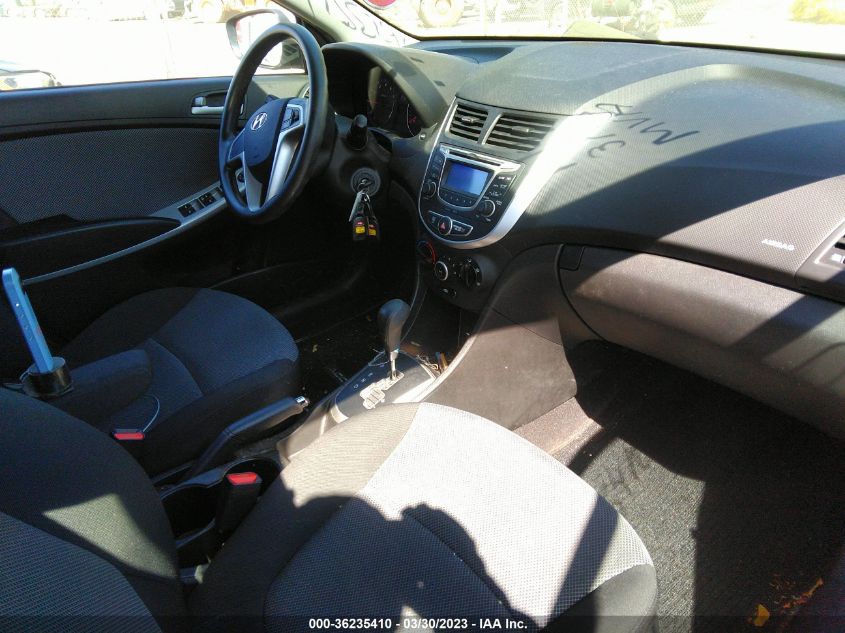 2013 HYUNDAI ACCENT GS - KMHCT5AE2DU121005