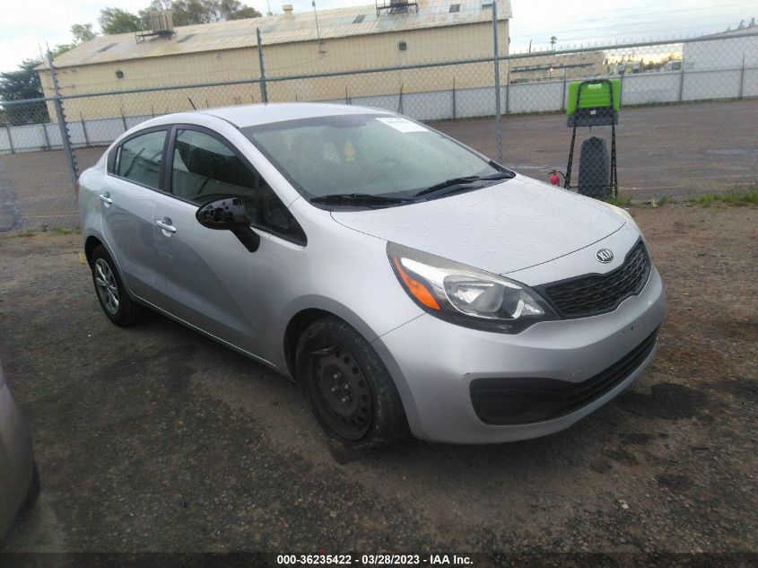 2013 KIA RIO LX - KNADM4A38D6223148