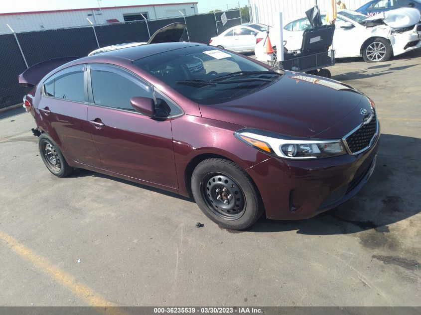 2017 KIA FORTE LX - 3KPFK4A7XHE142219