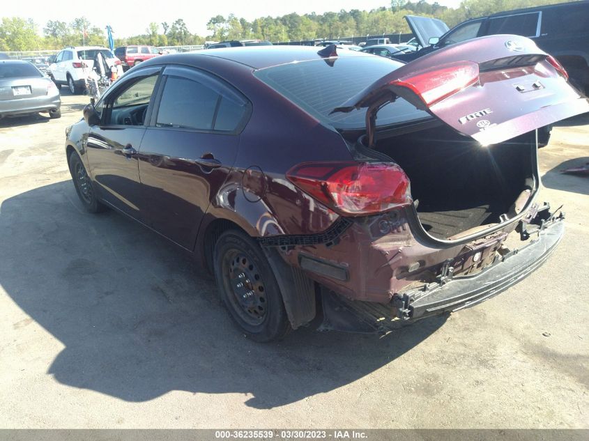 2017 KIA FORTE LX - 3KPFK4A7XHE142219